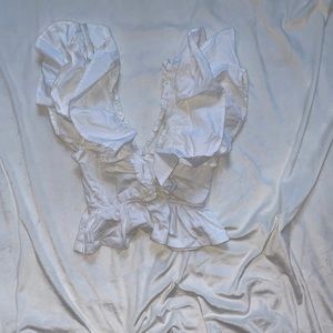 Medium white Zara top